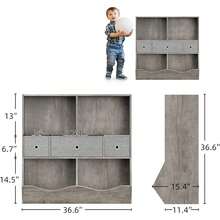 Toy Storage - Grey - View 7