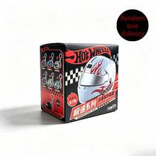 Mattel Hot Wheels(Random Shipment) - Speed Series Helmet Pendant Blind Box 1:48 Total 7 Styles Car Keychain Motorcycle Keychain Metal Keychain Boys Toy F1 Formula One Racing Backpack Charm Motorcycle Enthusiast - Multicolor - View 10