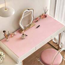 Leather Non-Slip Desk Mat, Large Mouse Pad, Waterproof PU Leather Desktop Protector, Keyboard Computer Pad, Writing Pad, Suitable For Office And Home, Available In Multiple Sizes And Colors, Full Desktop Coverage Mat - Multi-color - View 3
