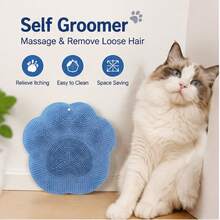 Sisir Pijat Kucing dan Papan Penggaruk, Sikat Kucing Multifungsi yang Dipasang di Dinding, untuk Meredakan Gatal, Mengurangi Kerontokan Bulu, dan Relaksasi, Desain Perawatan Diri Hemat Ruang, Cocok untuk Ruang Hewan Peliharaan di Rumah dan Kamar Mandi, Pilihan Sempurna untuk Hadiah Liburan, Natal, dan Penggunaan Sehari-hari - 1 buah - View 5