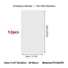 12Pcs Self-Adhesive Marble Tiles Sticker Stick On Wall Floor Kitchen Bathroom - Wall Stickers - View 18