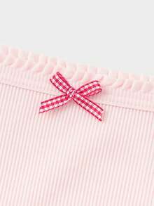 Balabala Girls 3‑Pack A‑Class Cotton Underwear Soft Breathable Briefs No Pinch Fit For Big Tween Girl Daily Wear - Coffee Red Tone - View 3