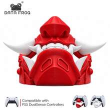 DATA FROG Streamer Setup Controller Mount For PlayStation 5, Cool 3D Display Stand Compatible With PS5 DualSense Controller - View 1