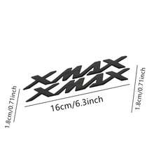 1Pair Motorcycle Soft Sticker Decals Logo For XMAX 300 250 400 125 - A - View 5