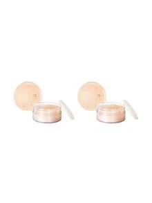 Bourjois [حزمة] بودرة سائبة 01 خوخي 32 جرام * 2 - 01 خوخ - مشاهدة 2
