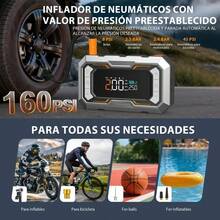 Arrancador de Batería para Auto Portátil, Compresor de Aire e Inflador de Neumáticos, Power Bank Multifunción para Emergencias en Coche y Moto - predeterminado - Ver 4