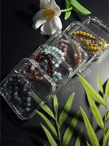2pcs Ramadan Artificial Crystal 33-Bead 3-Tassel Prayer Beads + Storage Gift Box Set, Portable And Easy To Carry, Essential For Ramadan Daily Prayer, Unisex Prayer Beads Bracelet - Multicolor - View 7
