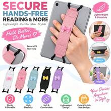 Secure Hand Strap Versatile Lightweight Finger Grip EReader Holder For 6-7.5" Kindle/Voyaga/ E-Book Tablet High Elasticity - View 3
