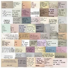 60pcs Vintage Famous Quotes Stickers For Decorating Planner, Diary, Scrapbook, Notebook, Luggage, Guitar, Skateboard, Manual, Tablet, Water Bottle, Phone - Vintage Celebrity Quotes - View 4