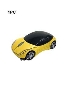 Mouse Nirkabel 2.4G Berbentuk Mobil Sport, Koneksi Jarak Jauh 10m, Mouse Komputer Portabel Keren Berbentuk Kendaraan Sport untuk Laptop PC Desktop, Kantor, Gaming, dan Penggunaan Sehari-hari - View 11