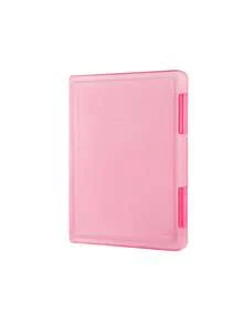 1pc-Clear Plastic A4 File Box, Transparent Desk Document Organizer, Minimalist Paper Storage Holder For Receipts And Files, Easy To See Contents Storage Box - Multicolor - View 11