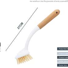 NEW Paint Roller Tool Set - Multi-Functional Drip-Free DIY Painting Kit For Large Wall Areas - B/Beech Wood Pot Brush (1 Pc) - View 2