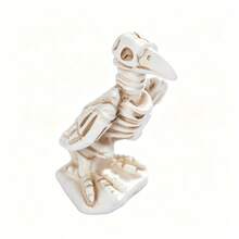 New Halloween Mini Skeleton Crow Decor Ghost Festival Witch Props Home Ornament Resin Craft - Multicolor - View 7
