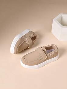 1 Pair Baby Outdoor Flat Comfortable Toddler Shoes, Fashion Versatile Casual Sneakers, Spring/Autumn - White - View 4