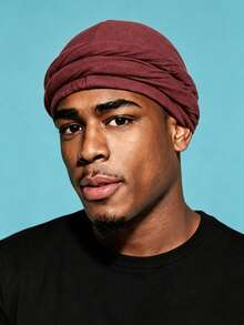 Awegeo 1pc Unisex Solid Color Double Layer Woven Turban - Versatile Fashion Headwear, Casual & Comfortable, Soft & Breathable, Ideal Accessory For Daily Wear - Multicolor - View 8