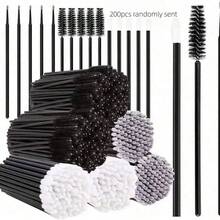Makeup Tools, Eyeliner Brush, Mascara Brush, Lipstick Brush, Makeup Brush Set, Complete Makeup Tool Set, Makeup Gift Box Set - Black - View 6