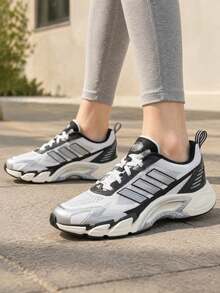 Adidas Men's Women's Running Shoes CLIMACOOL AC Mesh Breathable Training Sports Casual Shoes KJ1700 - White/Metallic Silver/Han Jade White - View 2