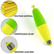 10PCS/Bag Fishing Bobbers Floats For Catfish,Foam Fishing Peg FloatsFreshwater And Saltwater,Perfect For Santee Catfish Rig - A - View 9