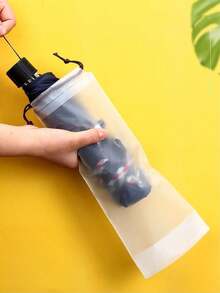 Multi-Functional Waterproof Drawstring Bag Suitable For Kitchens, Offices, And Travel - Durable Plastic Storage Bag For Organizing Stationery, Mouse Pads, Umbrellas, And More - A - View 8