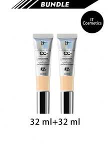 IT Cosmetics [Bundle] CC+ Cream Full-Coverage Foundation SPF50 Light Medium 32 Ml X 2 - Light Medium - View 1