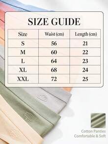 7pcs/Pack Random Women's Weather Pattern High Waist Comfortable Panties, Everyday Wear - Multicolor - View 3