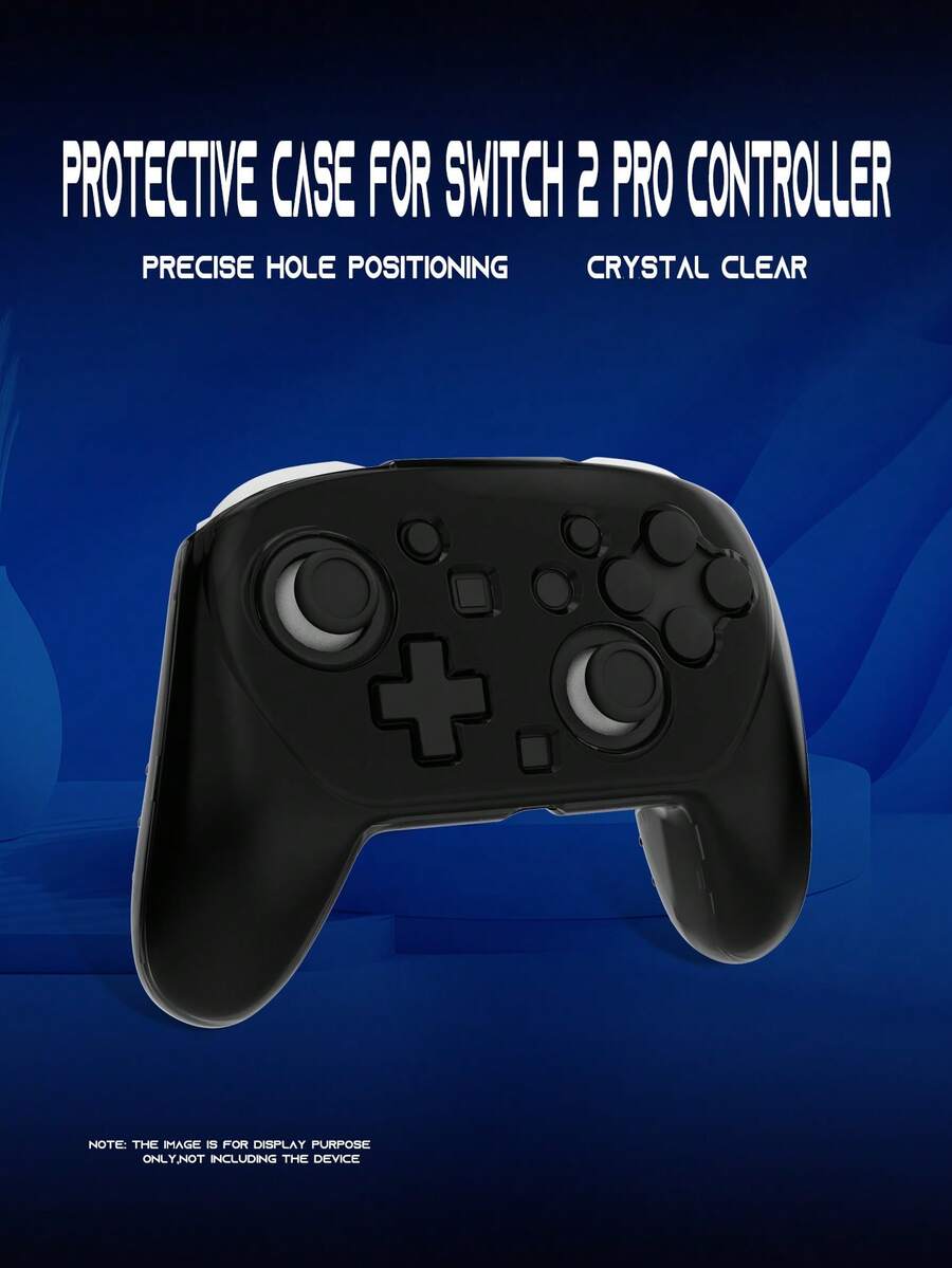 متوافق مع وحدة تحكم Switch2 Pro، 2 قطعة من غلاف حماية PC المنقسم، تصميم مريح للقبض المريح على المدى الطويل، حماية شاملة ضد السقوط والانفجار والخدش والعرق، تحسين إحساس وتجربة تشغيل الألعاب - مشاهدة 1