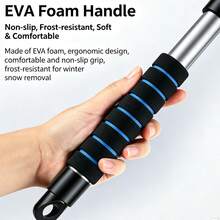 Car Snow Shovel, Aluminum Alloy Multi-Function Ice Scraper, Windshield Snow Brush Cleaner For Vehicle Winter Tool - A - View 5