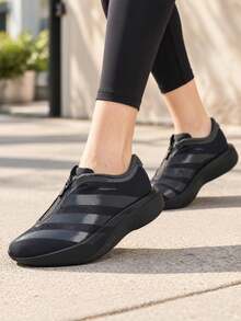 Adidas Women's Adizero Evo SL ZIP W Racing Training Running Shoes With Zipper Upper KI4797 - No. 1 Black/Dark Grey/Metallic Silver - View 1