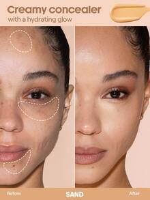 SHEGLAM [2Pcs] Skinfinite Hydrating Foundation & Like Magic Hydrating Concealer Bundle Set - Sand - View 7