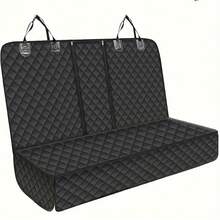 1pc Car Back Seat Dust-Proof Mat, Pet Seat Cover, Dog Seat Protector - A - View 8
