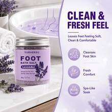 YURHERSU Lavender Foot Bath Salt, Soothes And Relaxes Feet, Releases Fresh Fragrance - Lavender - View 4