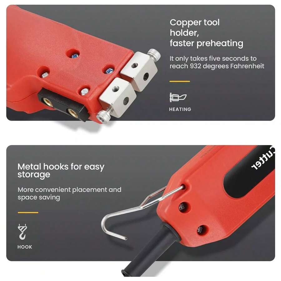 Hot Wire Foam Cutter With Blade Guide And Storage Box, Tool For Models And Crafts - A - View 1