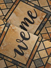DAJIANG 1PC Door Mat Outdoor Rugs Retro Mosaic Tile Pattern Welcome Mat Runner Area Rug TPR Backing Non-Slip Floor Mat, For Bathroom, Indoor, Corridor, Bedroom, Living Room, Beside Throw Rugs Machine Washable Rug, Easy Clean Entryway Mat Fall Home Decor - Multicolor - View 10