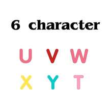 1 Set Personalized Custom Colored Letters - Personalized 3D Sample Letters - Personalized Printed Letters, Height 4cm/8cm, Thickness 8mm, Selectable 3 To 15 Characters. These Personalized 3D Printed Letters Are Presented. Colored Letters Are An Excellent Choice For Displaying Names, Desktop Decor - Multicolor - View 13
