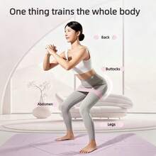 1 buah/4 buah Pita Resistensi Berbobot, Cocok untuk Penguatan Otot Inti, Pilates, Yoga, dan Latihan Seluruh Tubuh - Set Kebugaran Portabel, Sempurna untuk Penggunaan di Rumah dan Gym - MultiWarna - View 7