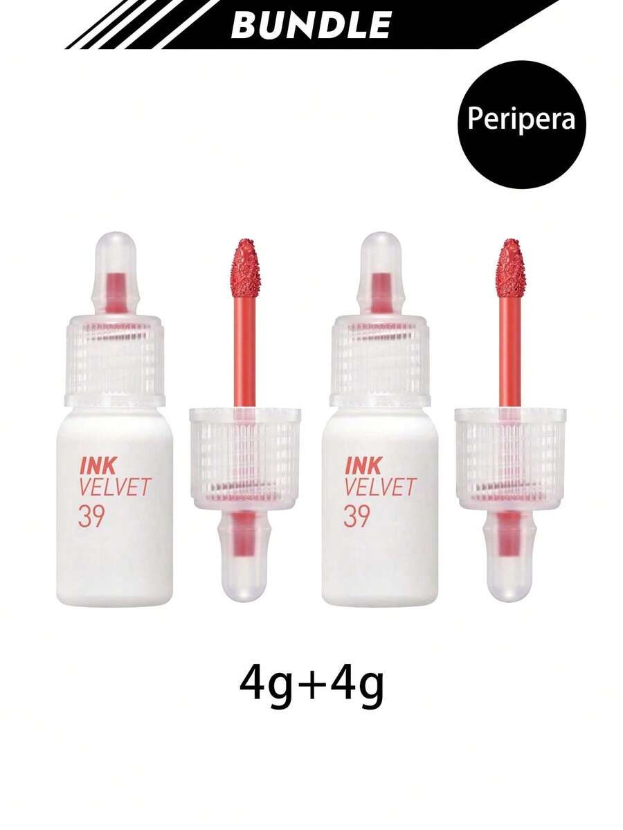 [Bundle] PERIPERA INK VELVET 039 SUNNY ORANGE 4g X 2 - PERIPERA - View 1