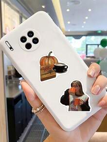53pcs Fall Retro Stickers Handbook Laptop Phone Case Luggage Guitar Skateboard Graffiti Stickers - A - View 3