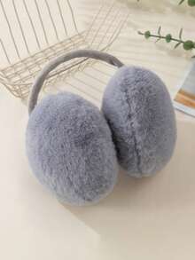 Ultra Soft Plush Earmuffs - Warm, Comfortable, Cold-Proof, Unisex For Kids, Suitable For Winter Outdoor Activities, Plush Texture Earmuffs - Multicolor - View 5