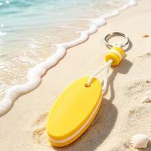 Floating Keychain, Automatically Floats When Dropped In Water To Prevent Keys From Sinking To The Bottom. Suitable For Beach, Pool, Boating, Fishing, And Water Activities. Can Be Attached To Keys, Backpacks, Diving Bags. Lightweight, Portable, And Brightly Colored For Easy Retrieval. Practical Accessory To Prevent Key Loss. - Random Color - View 5