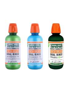 TheraBreath Fresh Breath Oral Rinse Rainforest Mint 473ml, Earthy Mint & Gentle Refresh, OXYD-8 Oxygenating Formula, Alcohol-Free Non-Burning, Dentist Formulated, 12-Hour Fresh Breath - Citrus Mint - View 8
