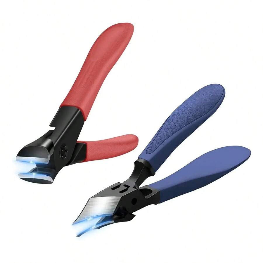 Fingernail & Toenail Clippers - Blue - View 1