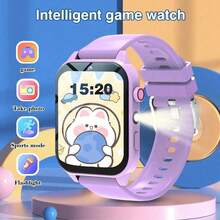 1.83 Inch Kids Smart Watch, Upgraded Game Smart Watch Suitable For Teenagers And Children, Supports Alarm Clock, Pedometer, Stopwatch, Flashlight, Calculator, Games, Camera And Other Functions, Great Gift - Multicolor - View 15
