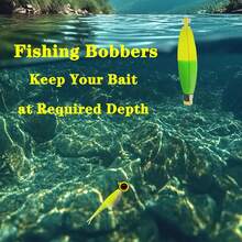 10PCS/Bag Fishing Bobbers Floats For Catfish,Foam Fishing Peg FloatsFreshwater And Saltwater,Perfect For Santee Catfish Rig - A - View 5