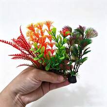 Artificial Flowers For Fish Tank, Aquarium Plants, Fish Tank Plants, Artificial Aquarium Fish Tank Decoration Plants, Plastic Water Plants Fish Tank Decoration - Happy Aquarium - View 6