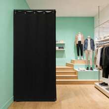 1PCS Fitting Room Portable Clothing Store Fitting Room Clothing Store Fitting Room Dressing Room - Black - View 6