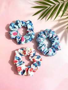 Disney 3 chiếc dây buộc tóc scrunchies trẻ em in kỹ thuật số họa tiết hoạt hình, thiết kế in kỹ thuật số thời trang dễ thương, phù hợp cho tiệc tùng, ngày tựu trường và làm quà tặng cho thanh thiếu niên - Nhiều màu - Xem 10