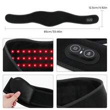 Hailicare Heated Neck Wrap With Vibration, Rechargeable Neck Heating Pad, 3 Heat Levels & 3 Vibration Modes, Infrared Therapy Neck Warmer For Neck And Shoulder - View 8