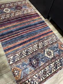 Digitally Printed Non-Slip Washable Runner And Area Rug Living Room Carpet, Modern Design | Modern, Scandinavian, Bohemian And Classic Styles | 100% Polyester - Multicolor - View 5