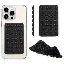 Silicone Suction Cup Phone Holder, 28 Individual Suction Cups Without Adhesive Grip Reusable Double-Sided Holder, Suitable For Makeup, Fitness, Shower, Car, And Kitchen Use - Multicolor - View 12