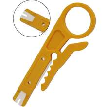 1/11pcs-Coaxial Cable Stripper Automatic Wire Stripper Rotary Stripping Knife Network Cable Pliers High Impact Resistant Material Multi-Function Cable Stripping Tool Network Wiring Dedicated, Weak Current Engineering Professional Tool. Manual Tool. Rotary One Turn Three Layers Full Stripping, No Damage To Wire Core Super Labor-Saving, High Impact Resistant Material Can Be Used Freely On Construction Site~Rotary Operation, Labor-Saving And Efficient, No Damage To Wire Core, No Signal Loss. Convenient And Practical, Sturdy And Durable, Beautiful And Practical. - Multicolor - View 10